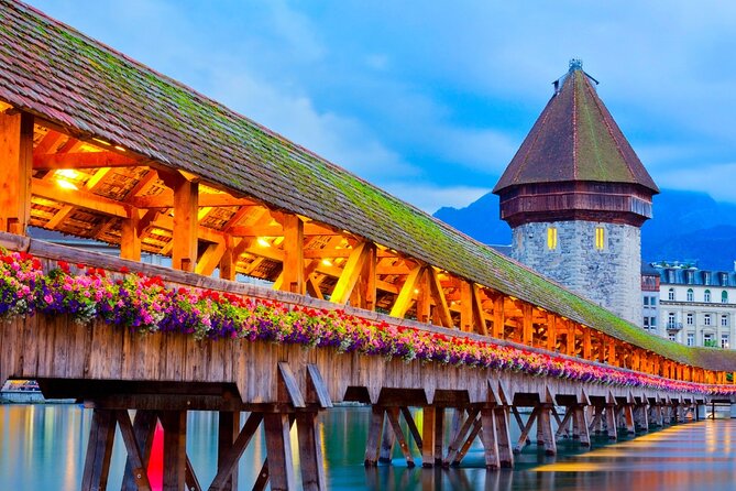 Swiss Alps & Mount Titlis Private Glacier Experience - Lucerne After the Mountains: Chapel Bridge, Jesuit Church, Old Town