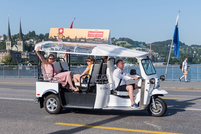 The heart of Lucerne with the Etuktuk - Why the eTukTuk tour works for a first afternoon