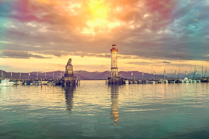 Trip to 4 Countries: Liechtenstein, Austria, Germany, Switzerland - Stop 3: Lindau’s harbor entrance, lions, and old-town walk time