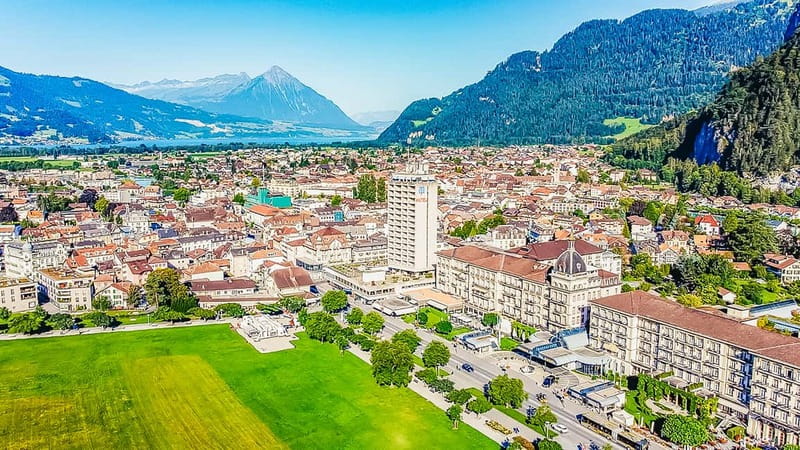 The Swiss Alps above Zurich