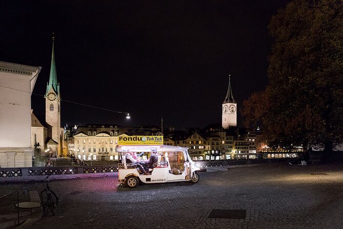 Zurich eTukTuk Private Tour - with Cheese Fondue and Wine - Guides: why the human touch makes it feel private