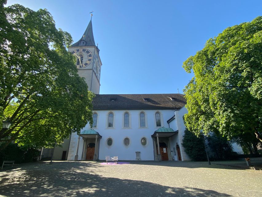 Zurich in the Mirror of the Past: Self-Guided Audio Tour - St. Peter’s Church and the Water Church: faith, function, and everyday life