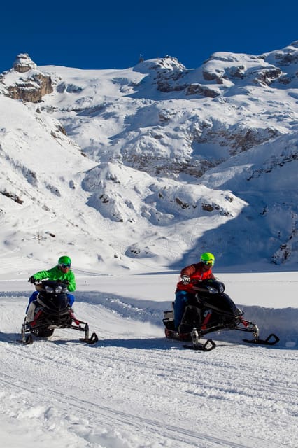 Zurich: Mount Titlis Snowmobile Adventure & Lucern Day Trip - Electric snowmobiles at Trübsee (and why beginners like this)