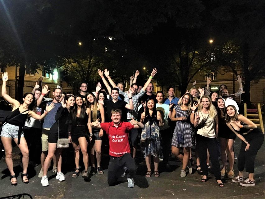 Zurich: Pub Crawl Nightlife Tour with Shots and Snacks - Price and value: why $39 can make sense in Zurich